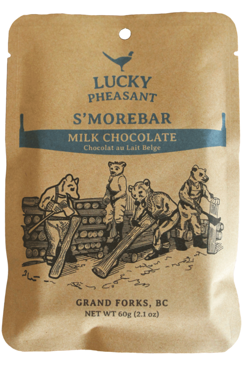 Lucky Pheasant - S'morebar - Milk Chocolate Bar