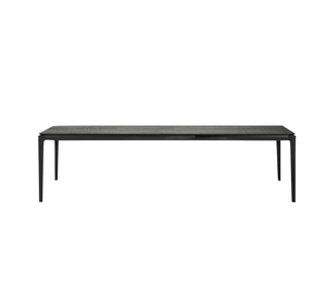 Oak Bok Extendable Dining Table - Black