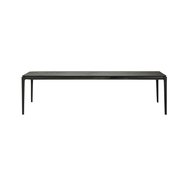 Oak Bok Extendable Dining Table - Black