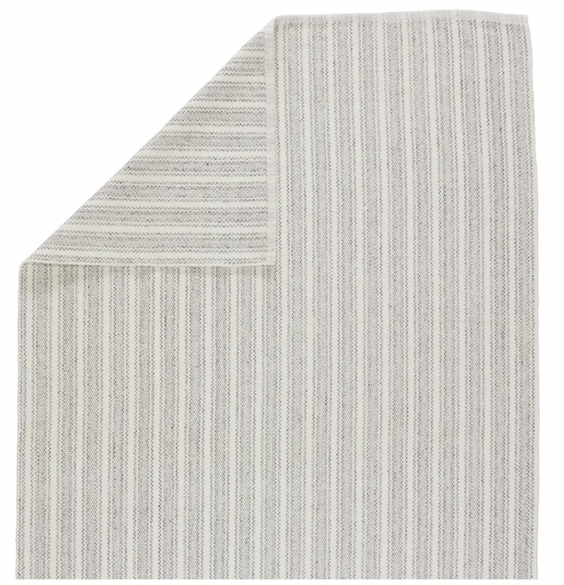 Marilyn Grey and Ivory Outdoor Area Rug