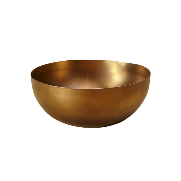 Cobbled Aged Bronze Bowl, Medium