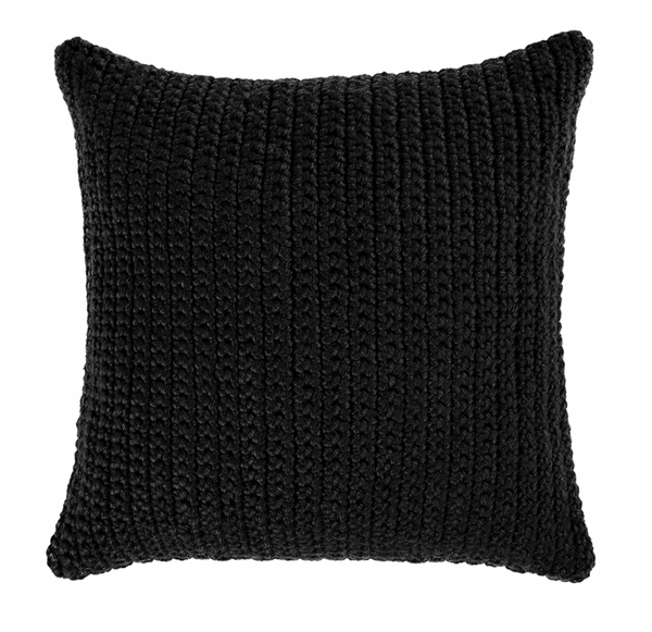 Marnie Black Outdoor Cushion - 22"