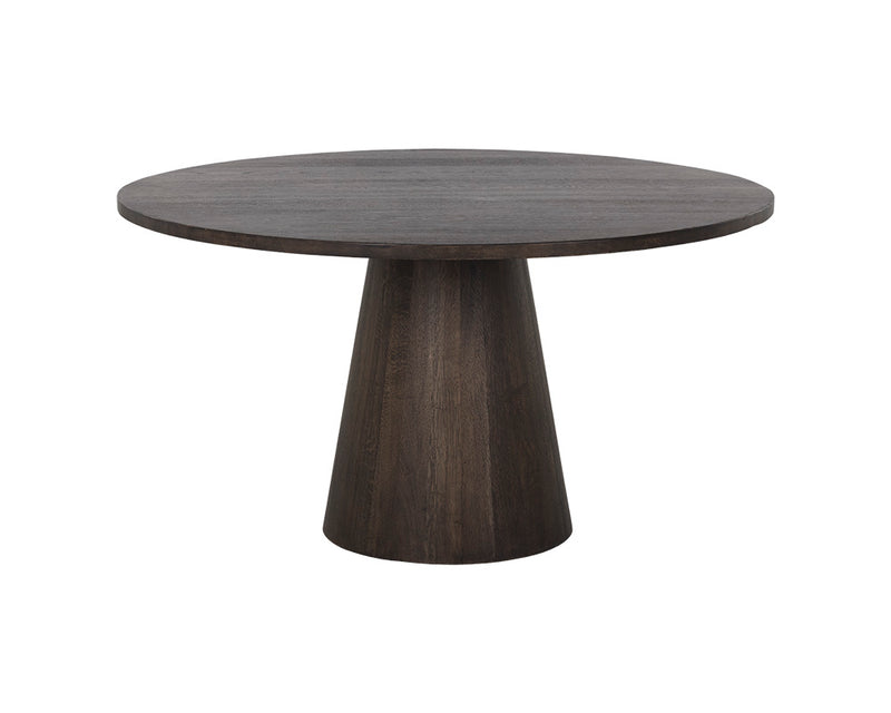 Athena Dining Table - Brown Oak