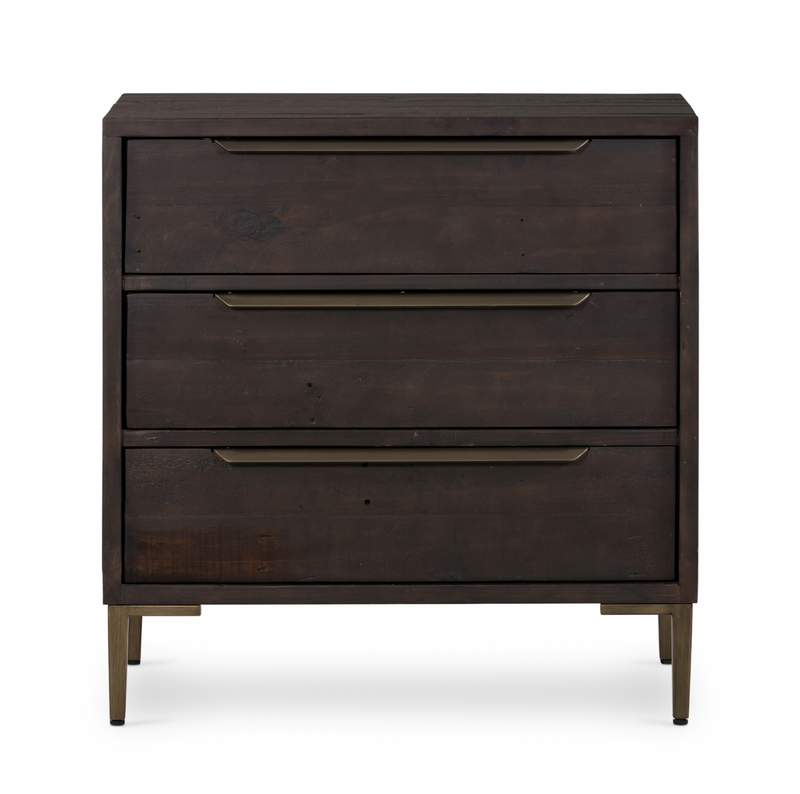 Wyeth 3 Drawer Dresser - Dark Carbon