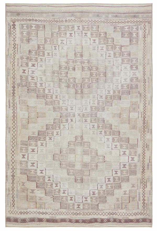Harman Wine and Fog Area Rug