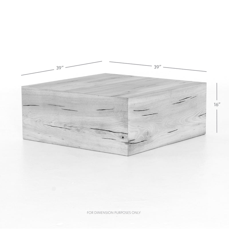 Covell Coffee Table - Bleached Yukas