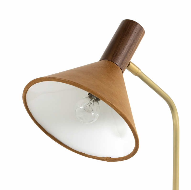 Cullen Task Lamp - Natural Walnut