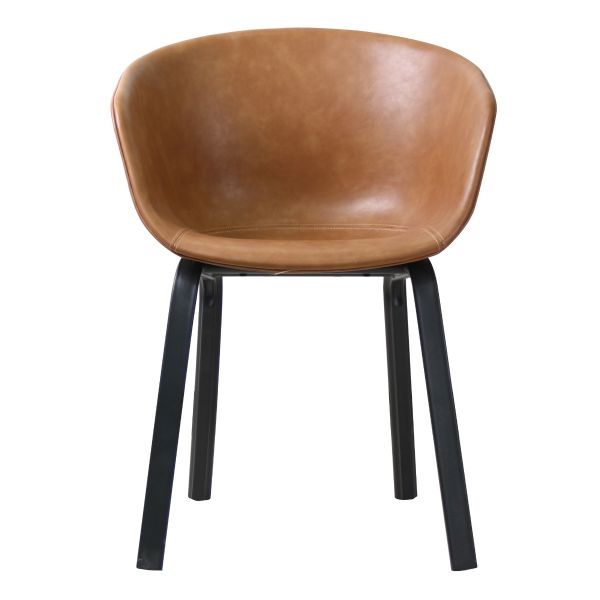 Tribecca Dining Chair - Tan and Black