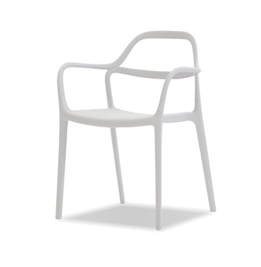Vero Outdoor Dining Chair - White