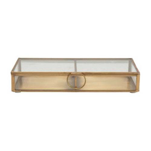 Brass &amp; Glass Display Box