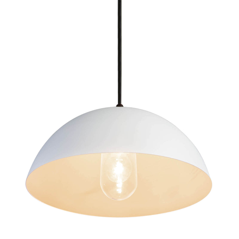 Perry Outdoor Pendant - White