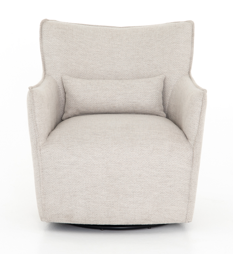 Kimble Swivel Chair - Noble Platinum