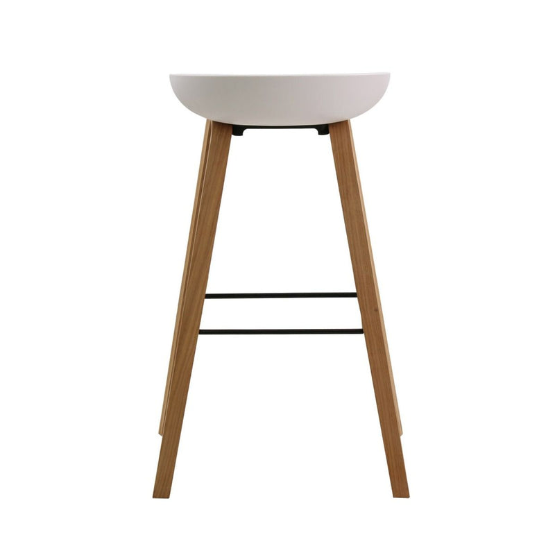 Tribecca Counter Stool - White and Natural