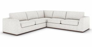 Colt 3-Pc Sectional - Merino Cotton