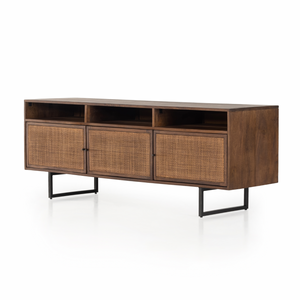 Carmel Media Console - Brown Wash