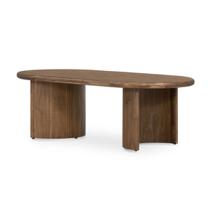 Paden Coffee Table - Seasoned Brown Acacia