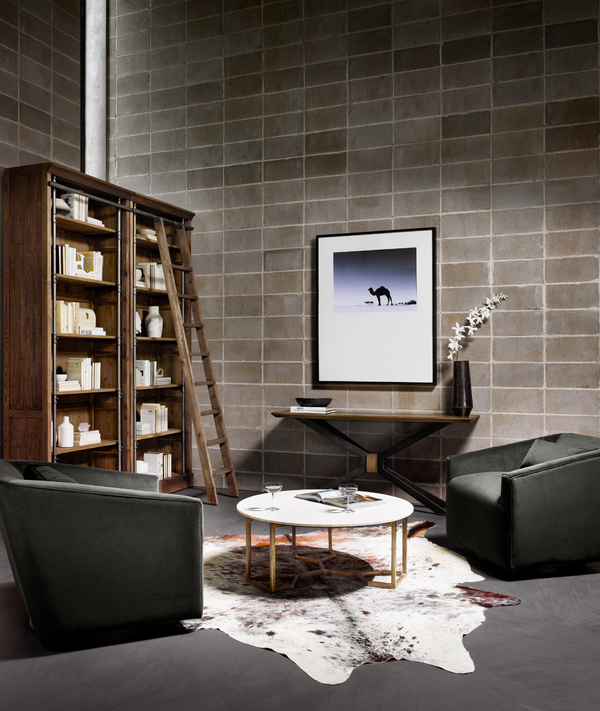 York Swivel Chair - Modern Velvet Smoke