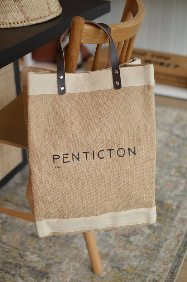 Penticton Large Market Bag - Natural