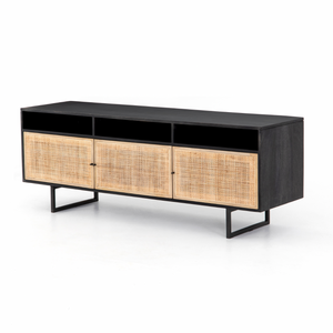 Carmel Media Console - Black Wash