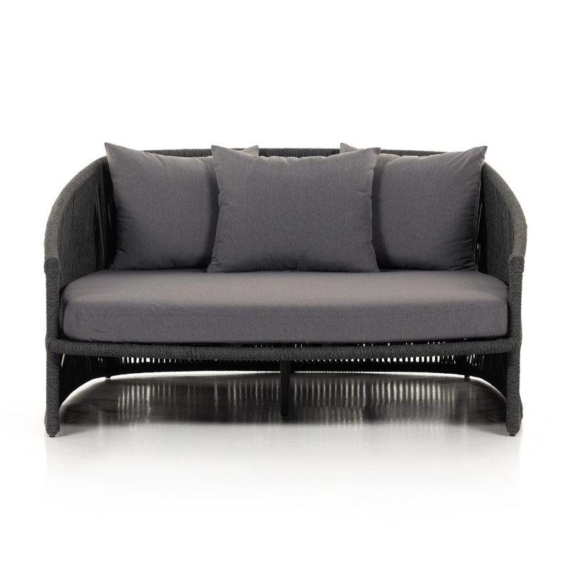 Porto Outdoor Daybed - Charcoal