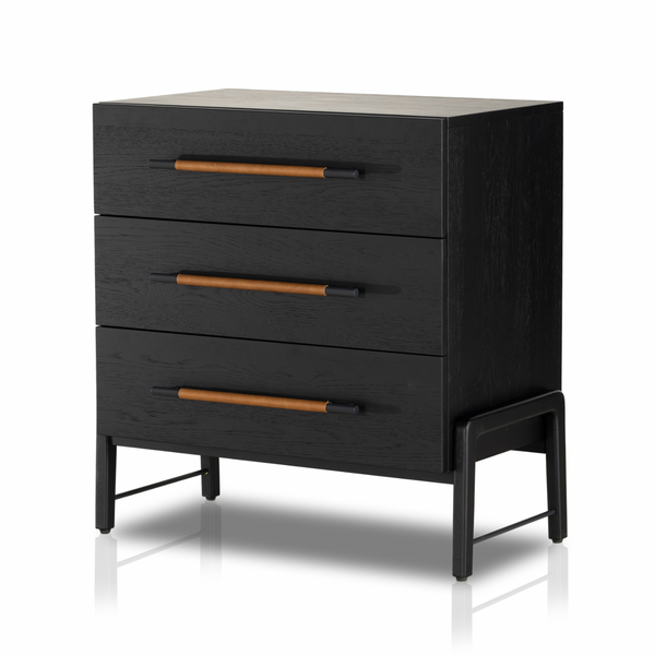 Rosedale 3 Drawer Dresser - Ebony Oak