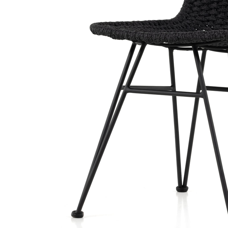 Dema Outdoor Dining Chair - Dark Grey