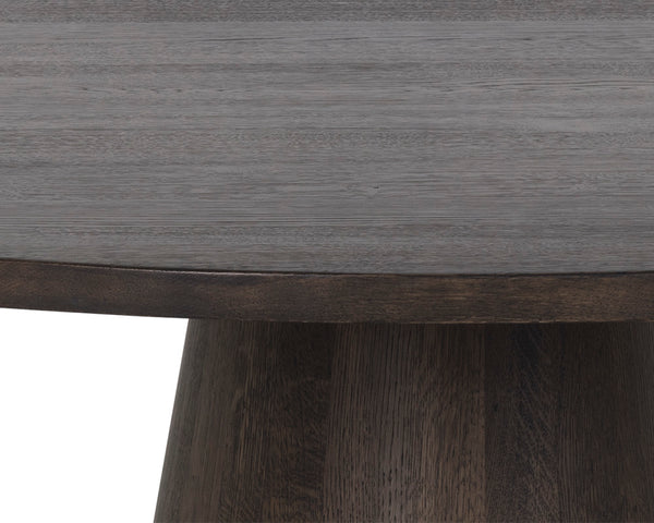 Athena Dining Table - Brown Oak