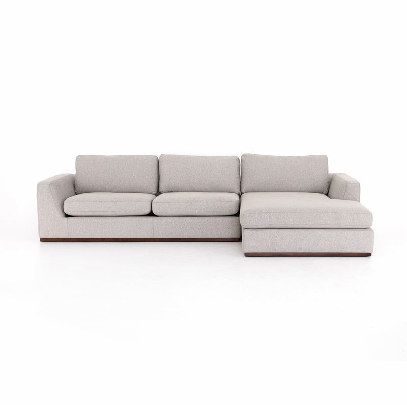 Colt 2-Piece Sectional - Aldred Silver