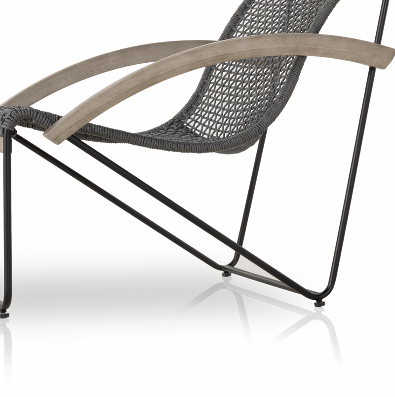 Augie Outdoor Chair - Grey Eucalyptus